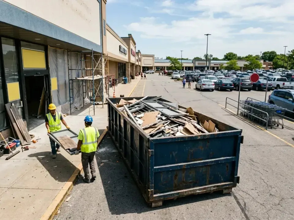 retail-store-renovation-debris-003 — frequently asked questions, Roll-off Dumpster Rentals in Moses Lake North, WA
